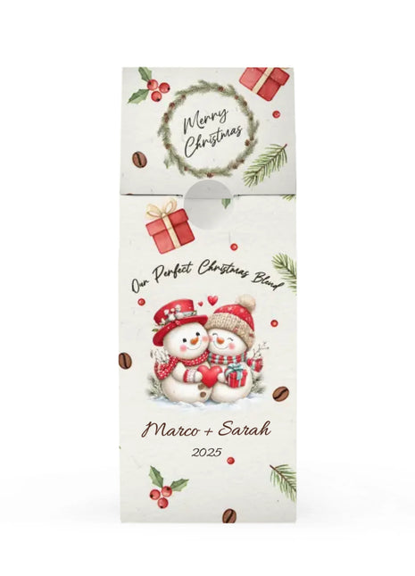 Mr & Mrs Snowman – Red