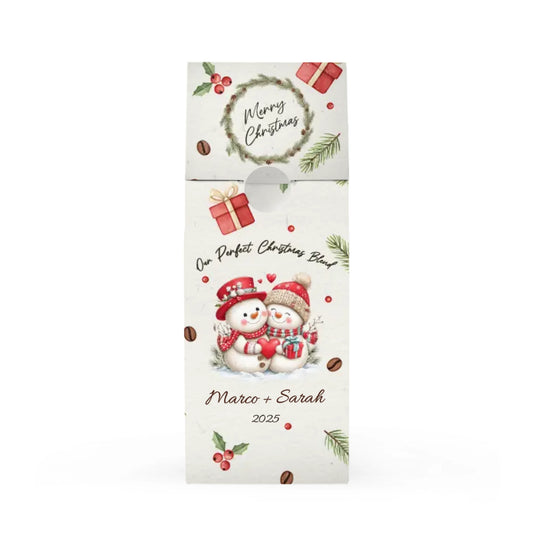 Mr & Mrs Snowman – Red