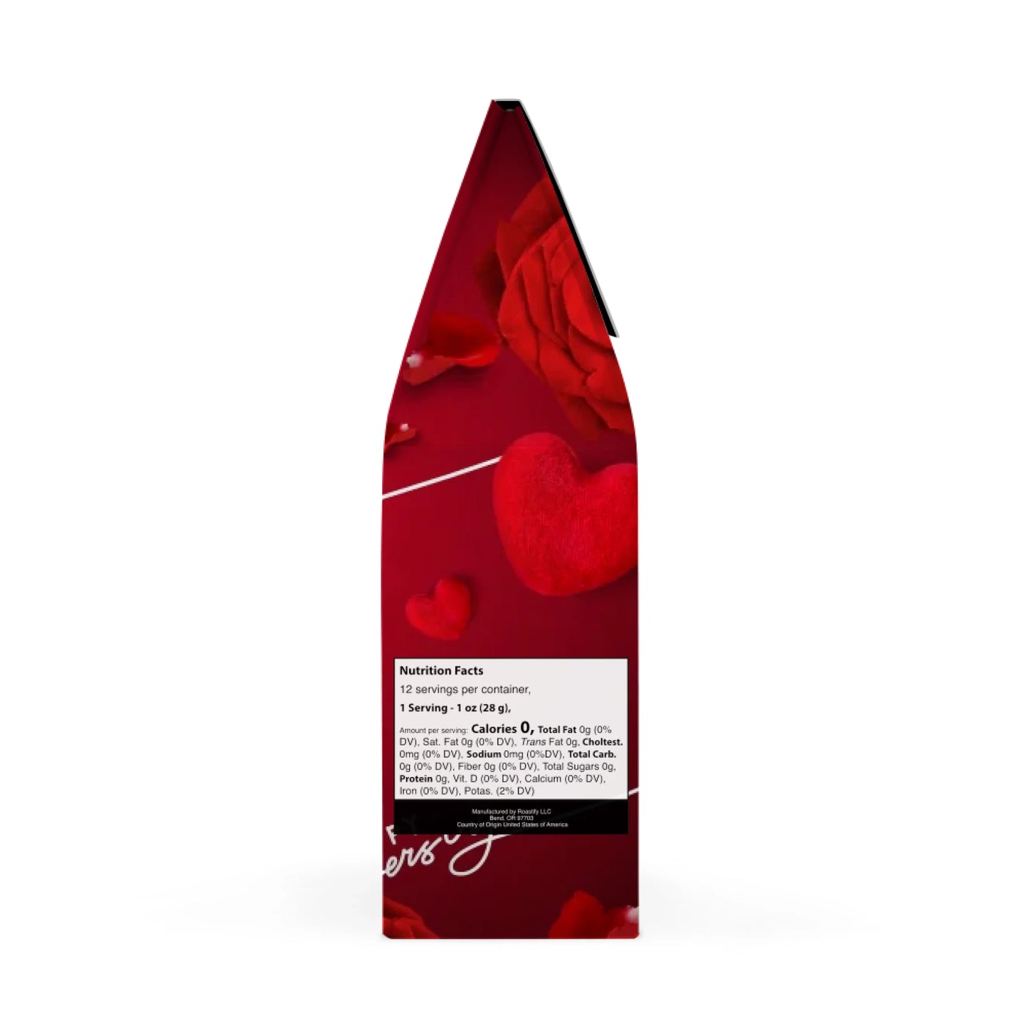 Silky Red Roses and Hearts