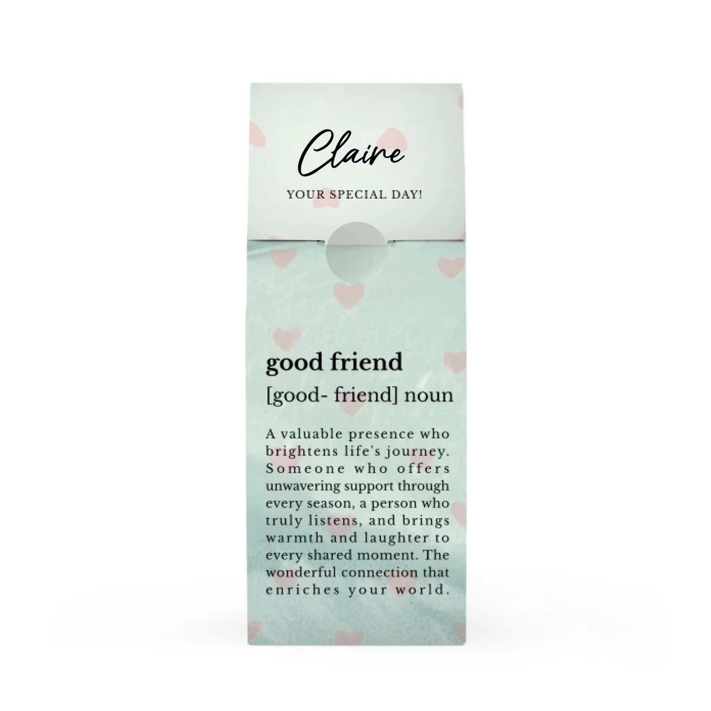 Good Friend Definition