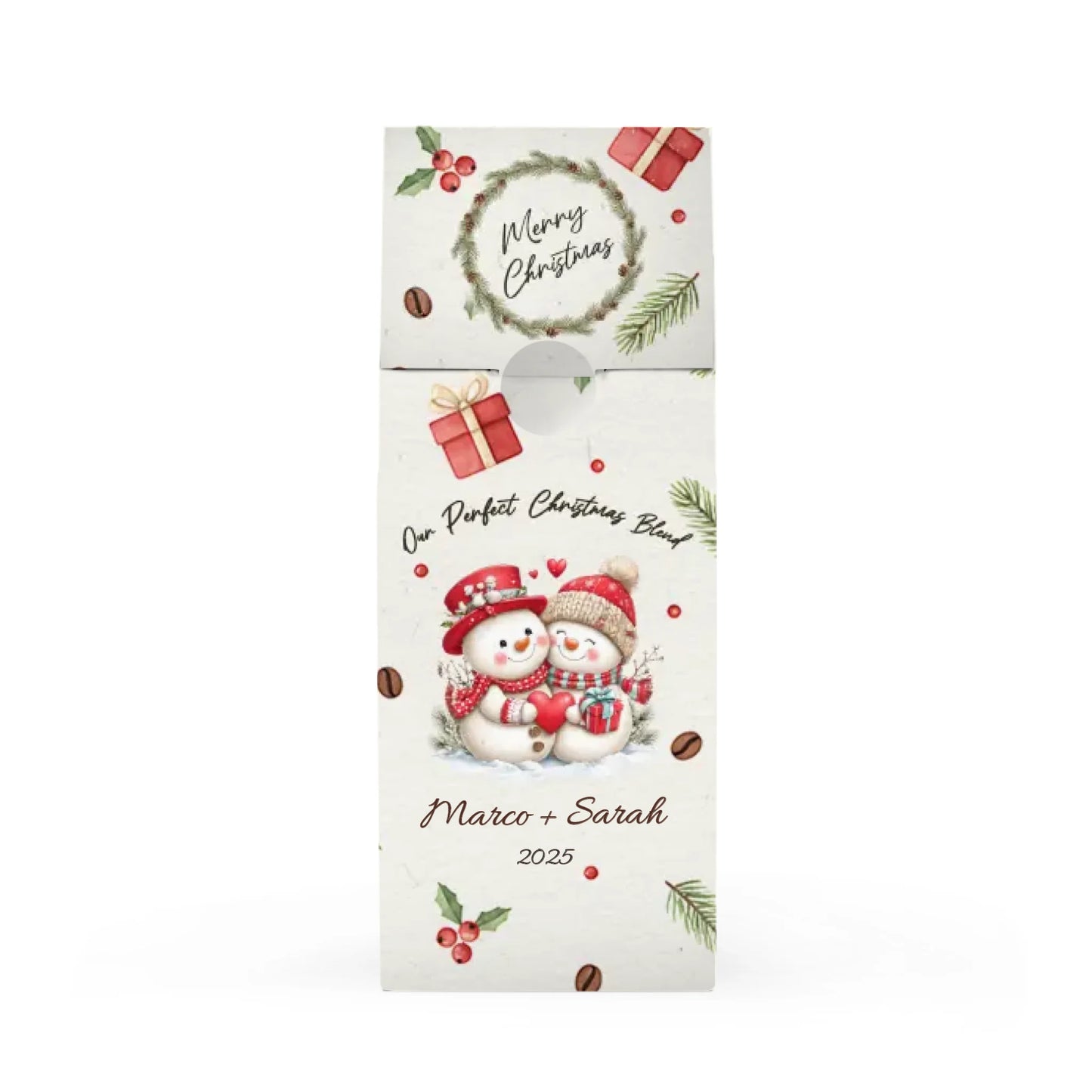 Mr & Mrs Snowman – Red