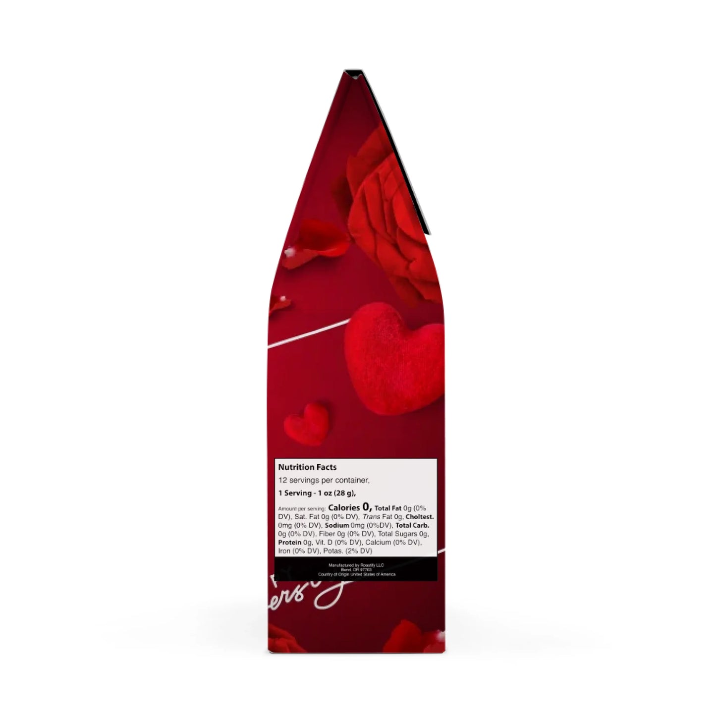 Silky Red Roses and Hearts