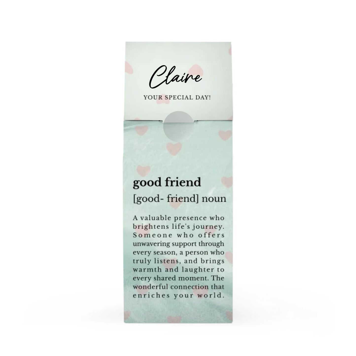 Good Friend Definition