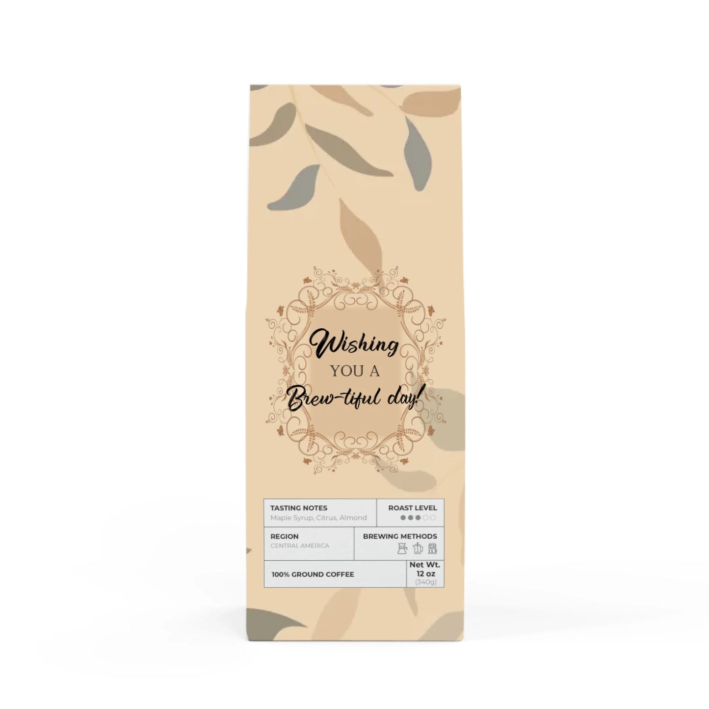 Brew-tiful Day - Muted Leaves