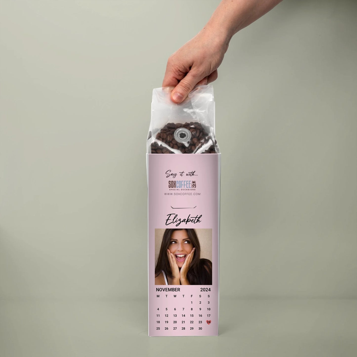 Birthday Calendar Day - Pink