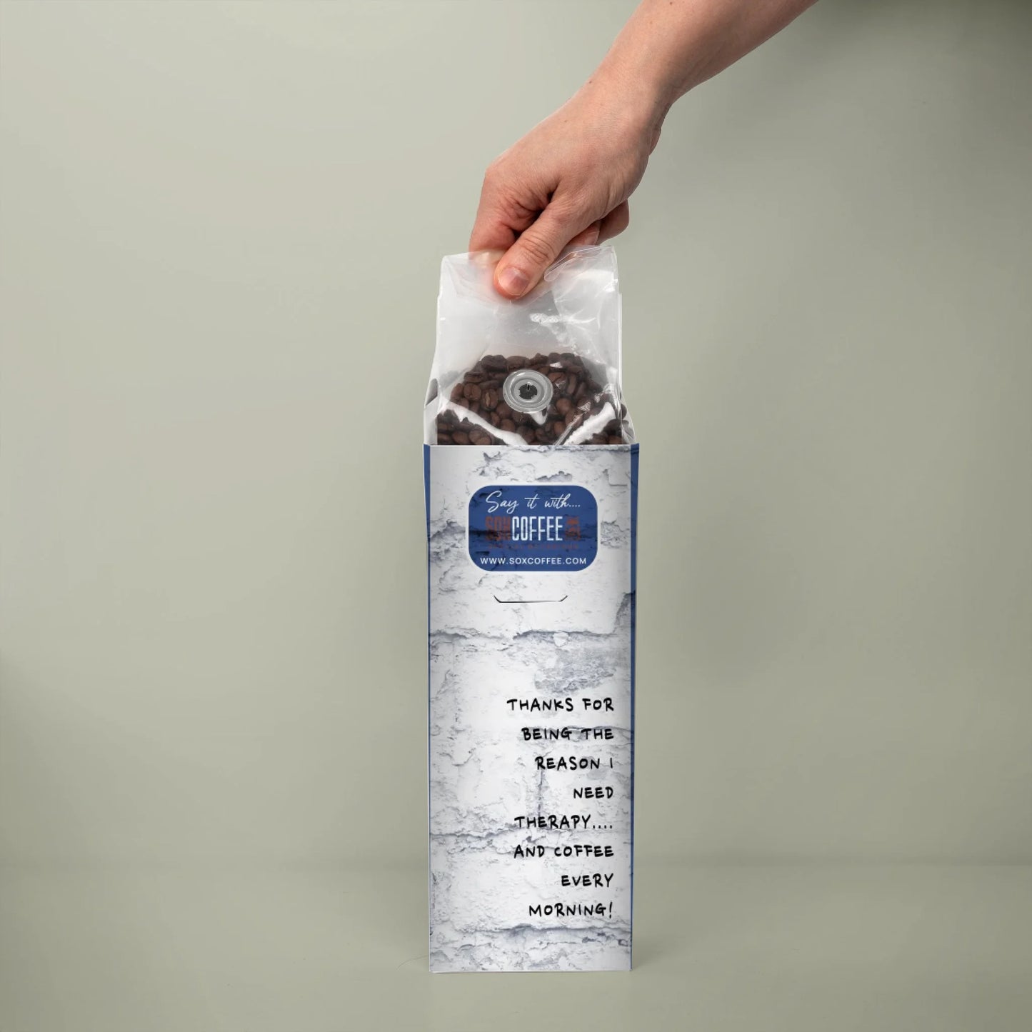 Thanks for Therapy – Navy Stone