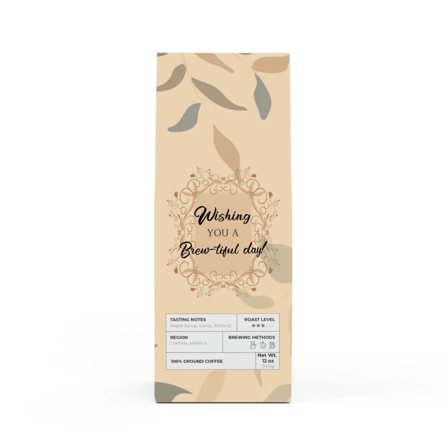 Brew-tiful Day - Muted Leaves