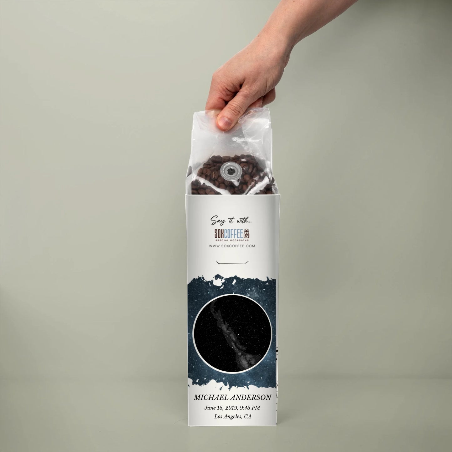 The Sky You Were Born - White