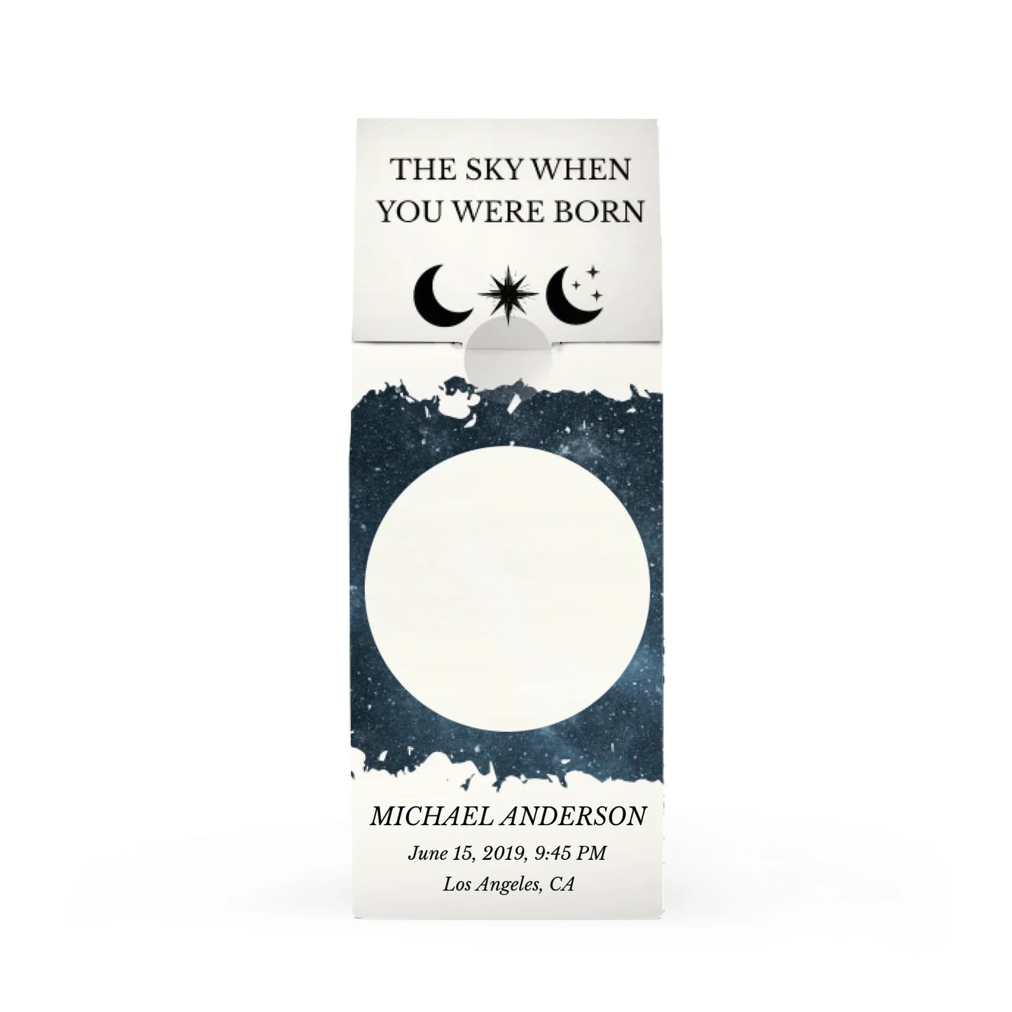 The Sky You Were Born - White