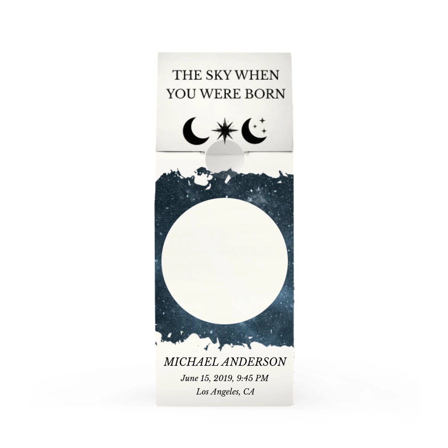 The Sky You Were Born - White