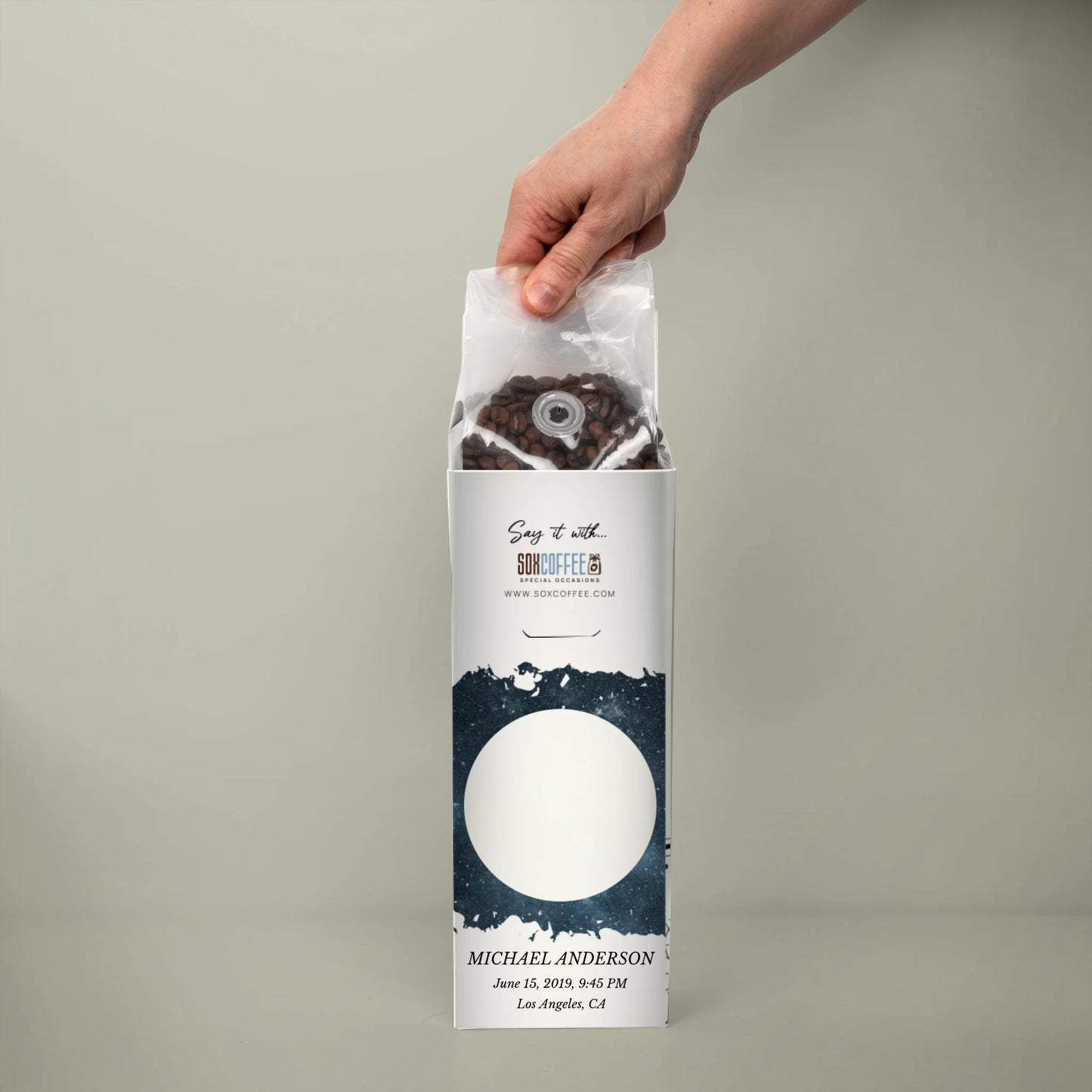 The Sky You Were Born - White