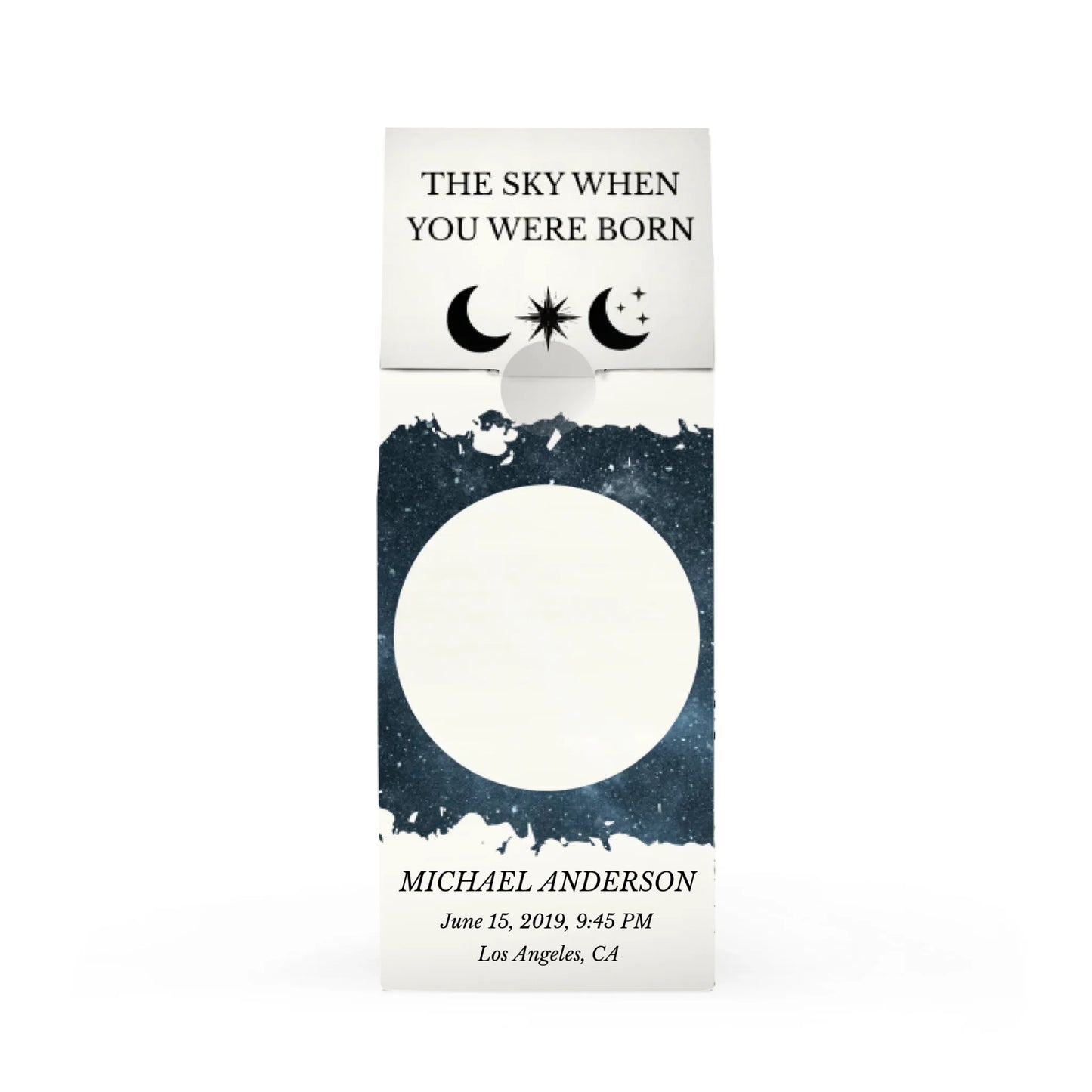 The Sky You Were Born - White