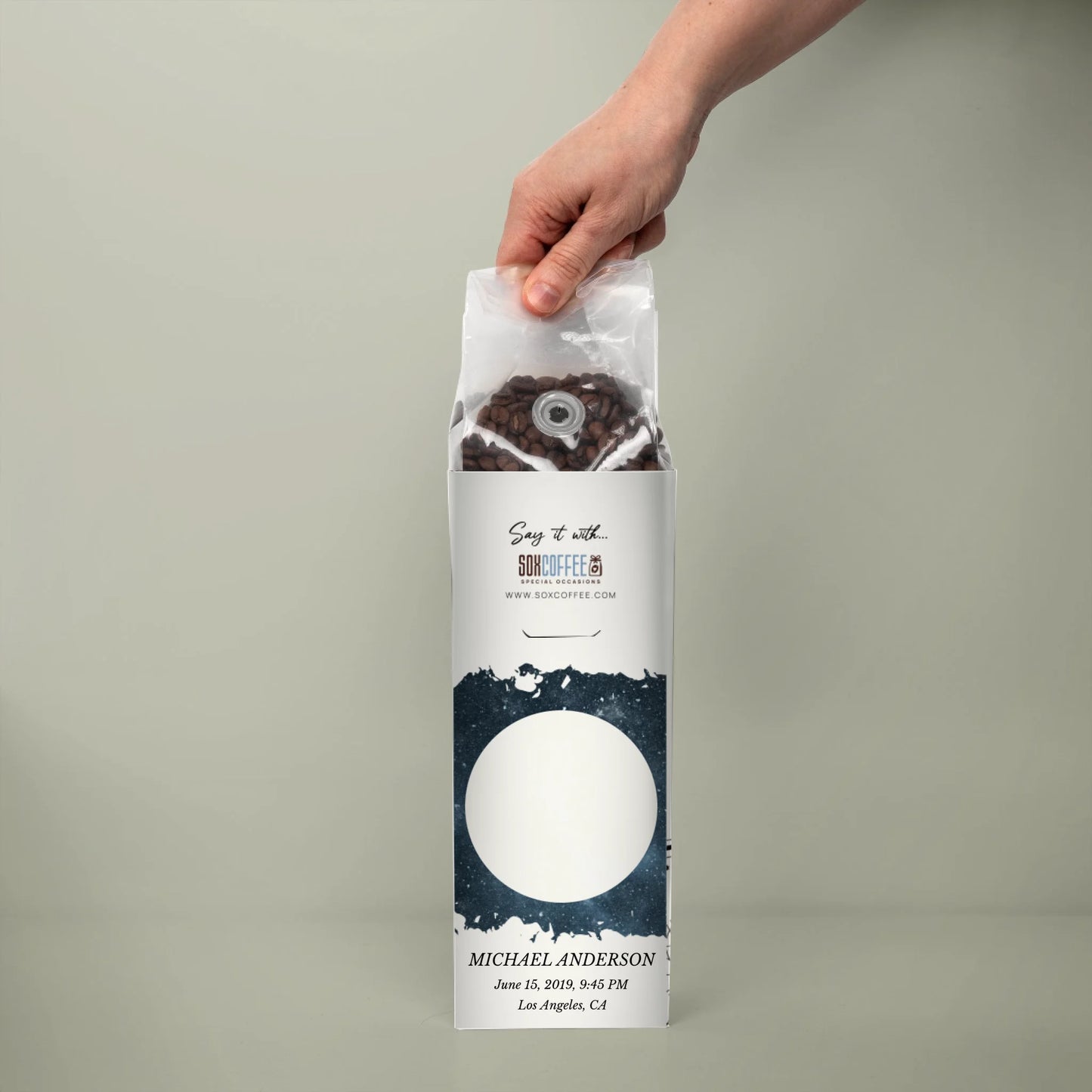 The Sky You Were Born - White