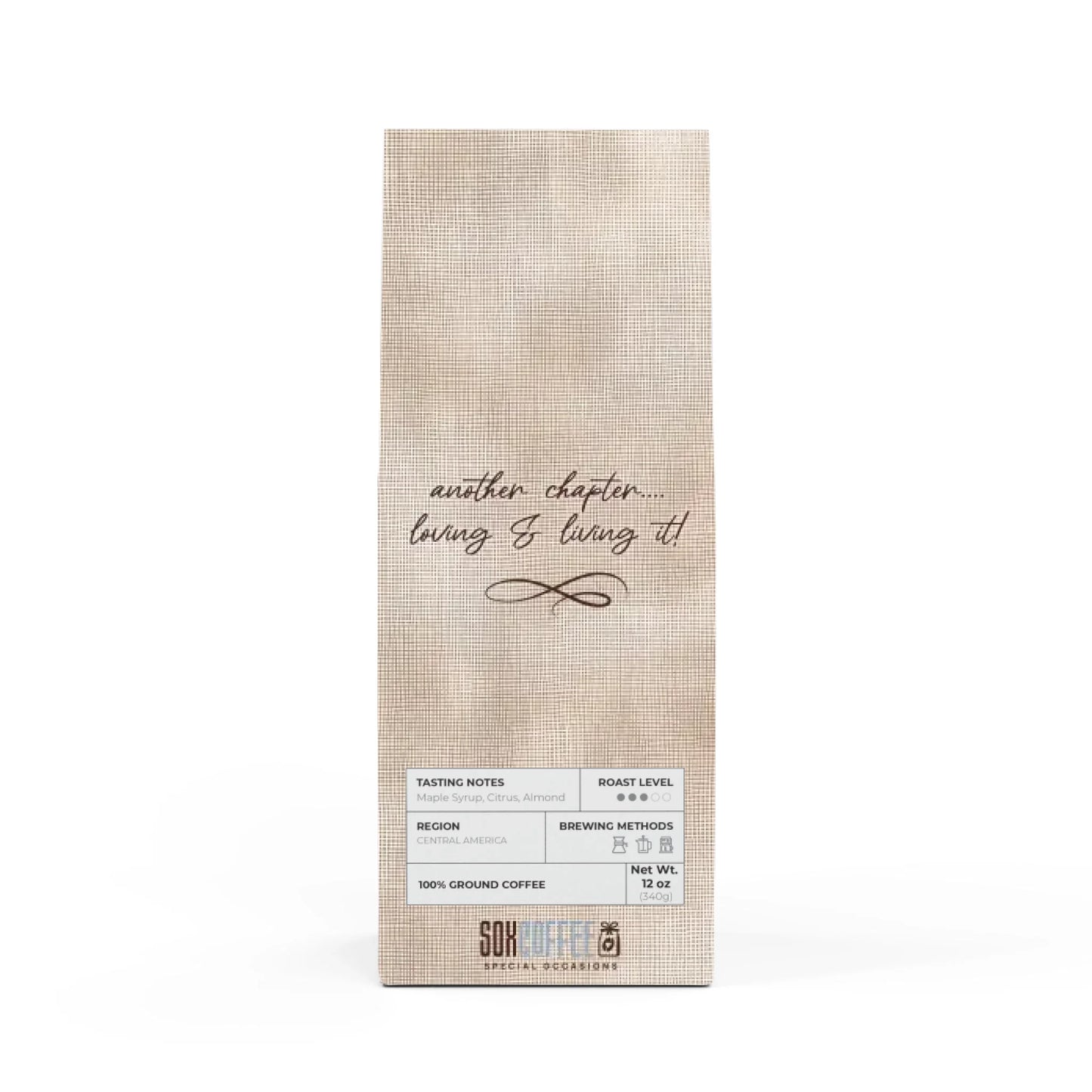 Chapter Year Cup Brown Linen