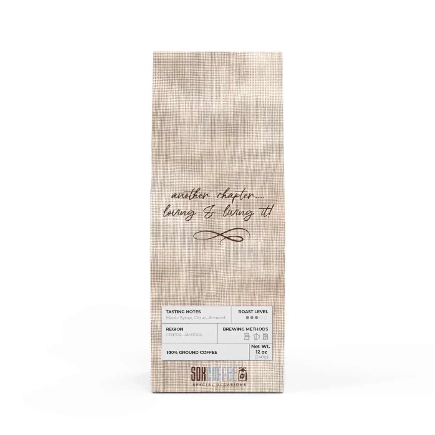 Chapter Year Cup Brown Linen