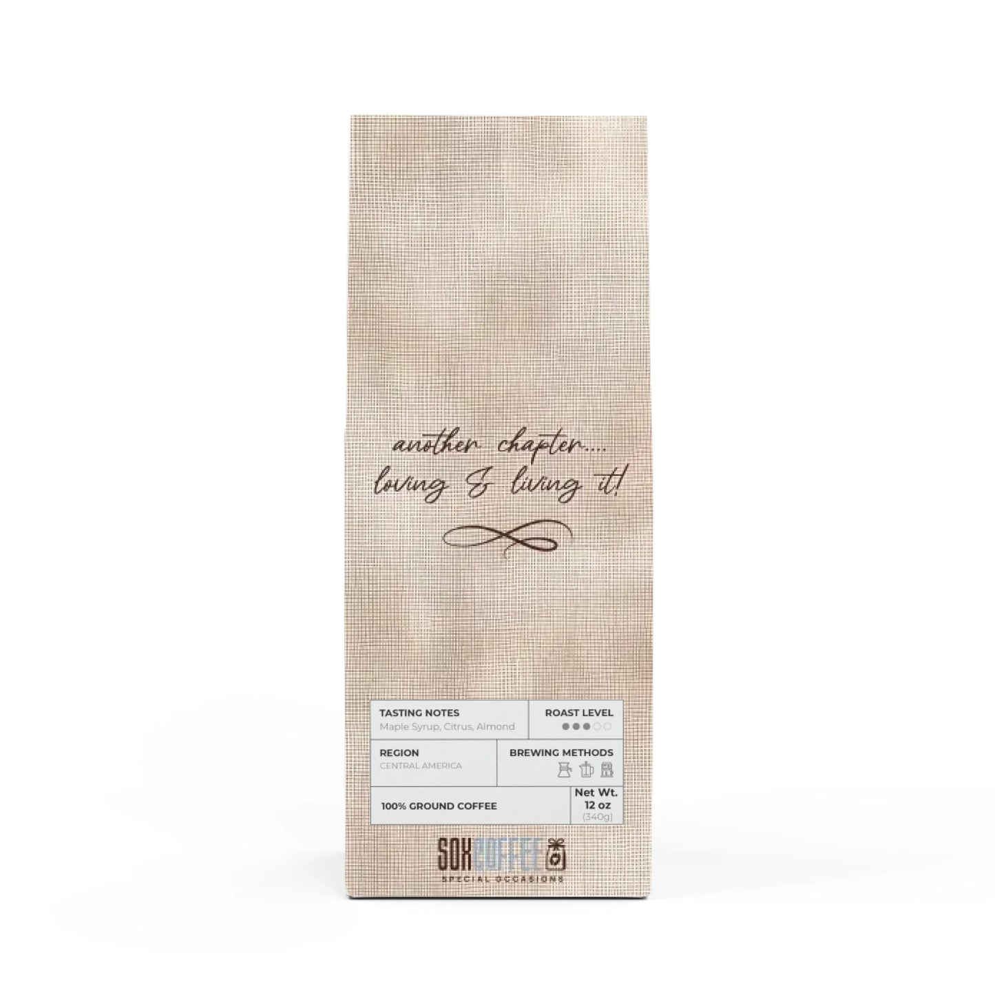 Chapter Year Cup Brown Linen