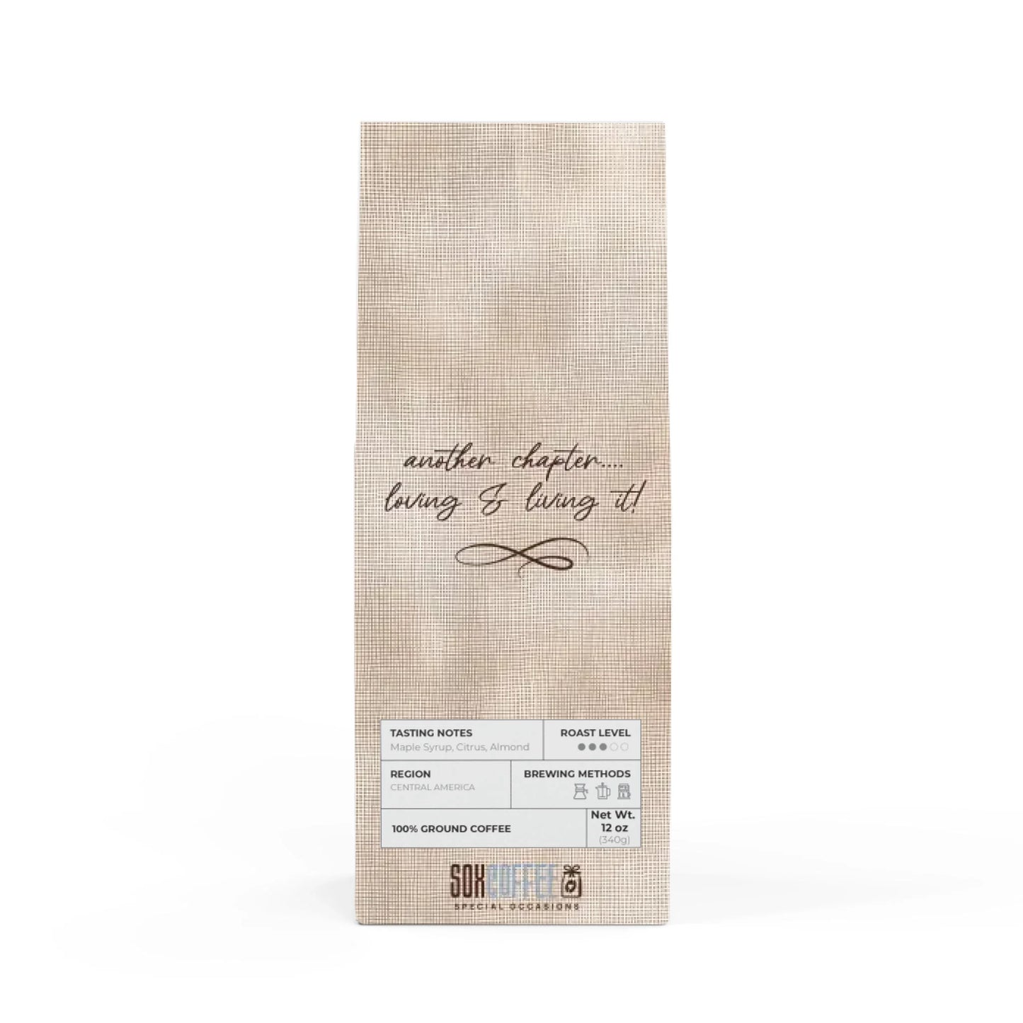 Chapter Year Cup Brown Linen