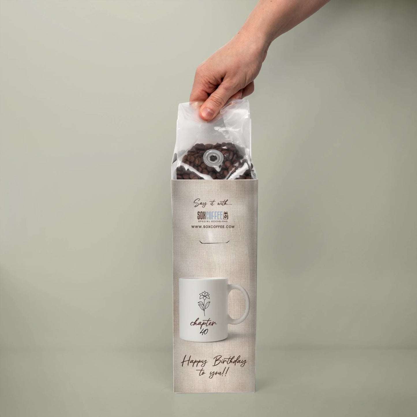 Chapter Year Cup Brown Linen