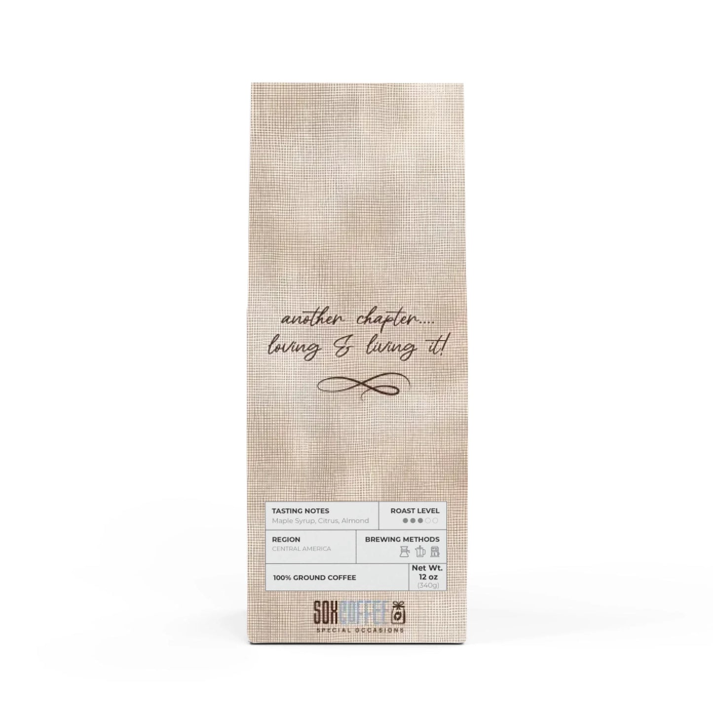 Chapter Year Cup Brown Linen