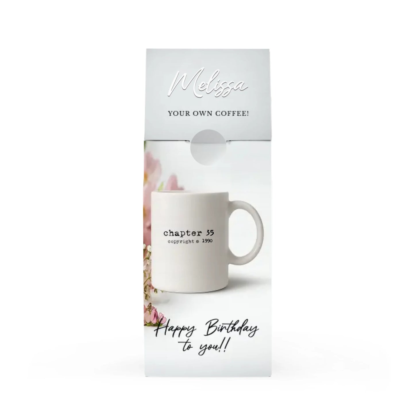 Birthday Chapter Copyright Year Flowers