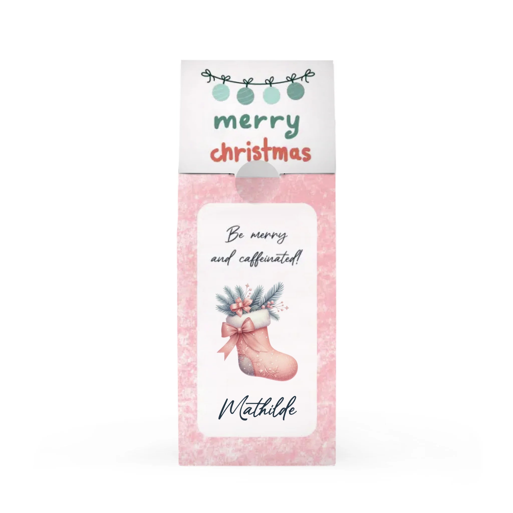 Pastel Christmas Stocking