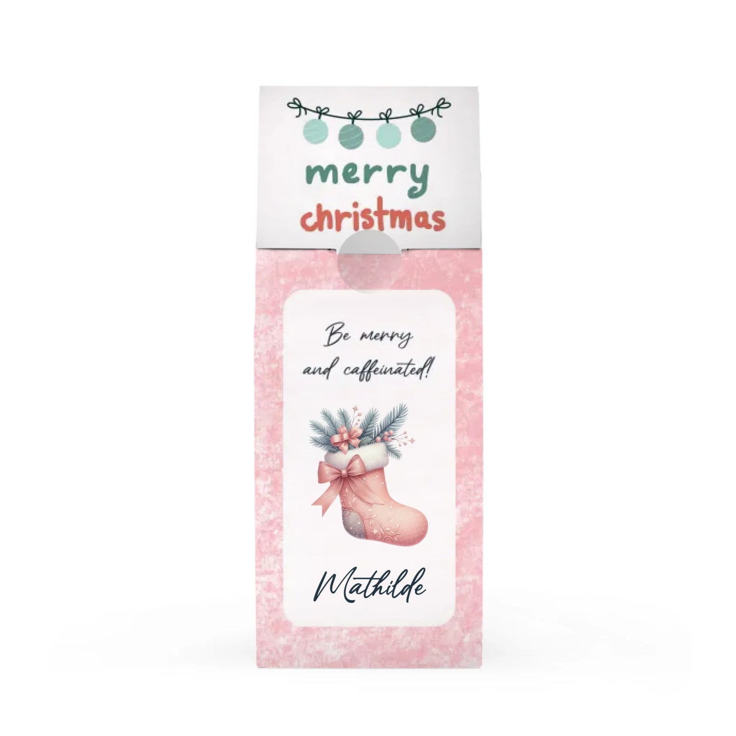 Pastel Christmas Stocking