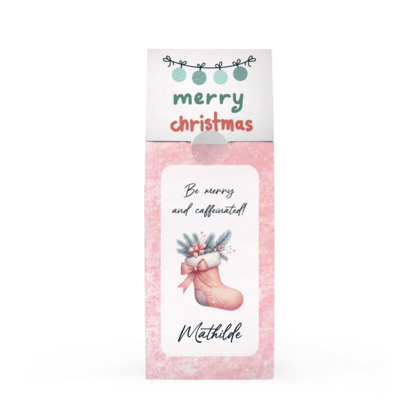 Pastel Christmas Stocking