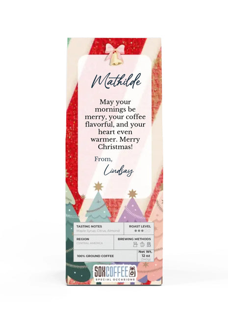 Pastel Christmas Stocking - Colorful